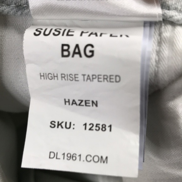 DL1961 Susie High Rise Paperbag Jeans Size 34 - Picture 8 of 14